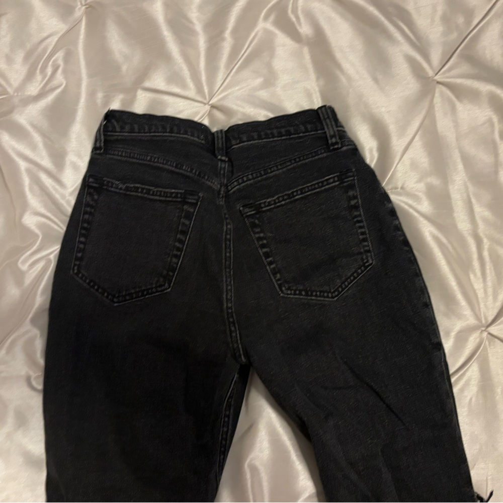 Abercrombie & Fitch Black Distressed Jeans size 27(4) - Picture 10 of 10